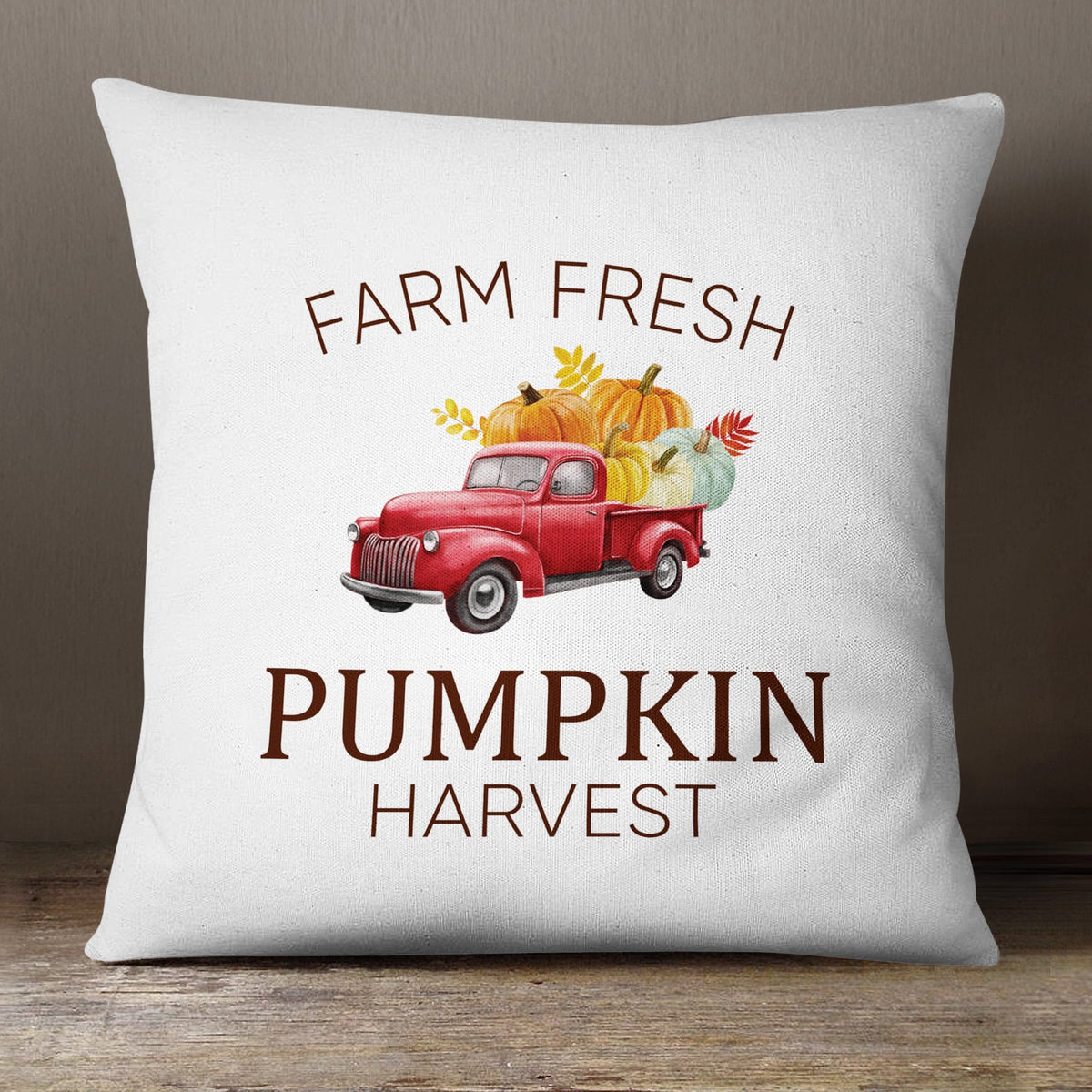 Farm Fresh Pumpkin Harvest—18x18 Pillow Cover – Lofty Living Shop