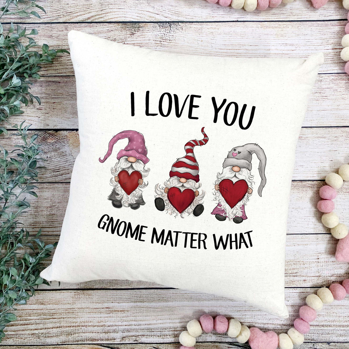 Gnome for the Holidays 18x18 Pillow Cover – Lofty Living Shop