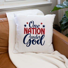 Load image into Gallery viewer, One Nation Under God | 18x18 pillow cover
