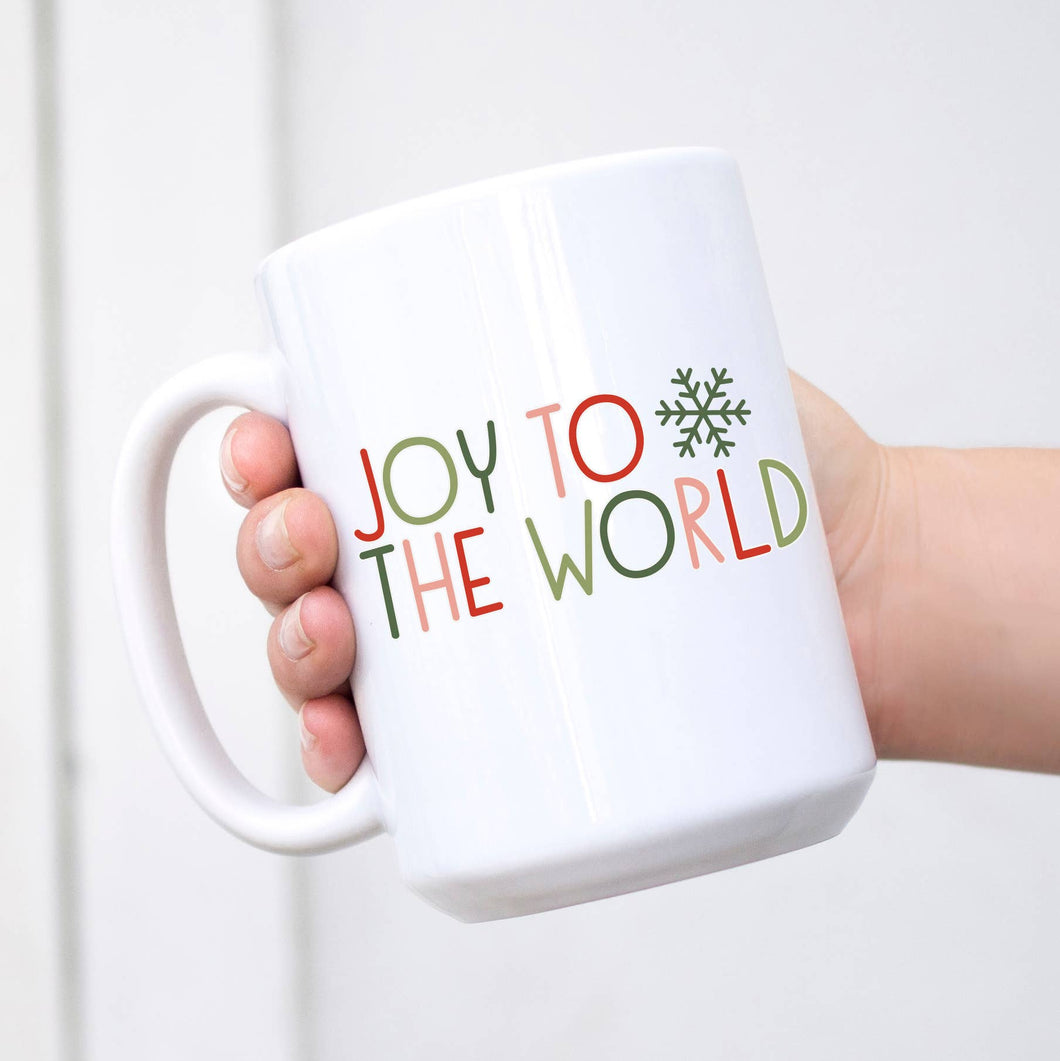 Joy to the World <br> 15oz Ceramic Mug