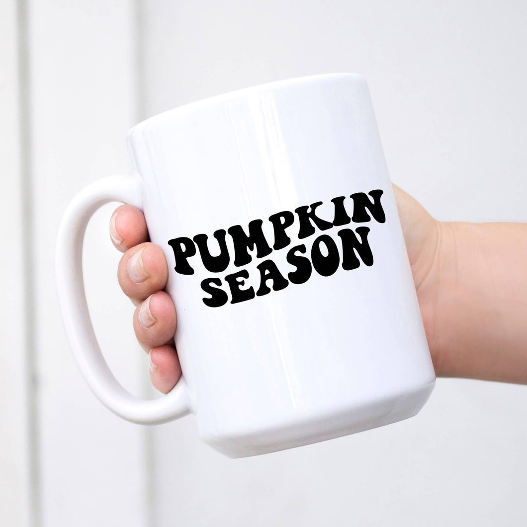 Pumpkin Season <br> 15oz Ceramic Mug