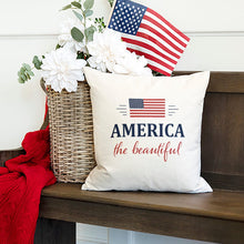 Load image into Gallery viewer, America the Beautiful | 18x18 Pillow Cover
