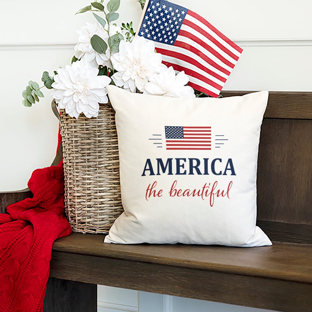 America the Beautiful | 18x18 Pillow Cover