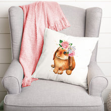 Load image into Gallery viewer, Brown Bunny | 18x18 Pillow Cover
