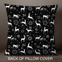 Load image into Gallery viewer, Dashing Through the Snow &lt;br&gt; 18x18 Pillow Cover
