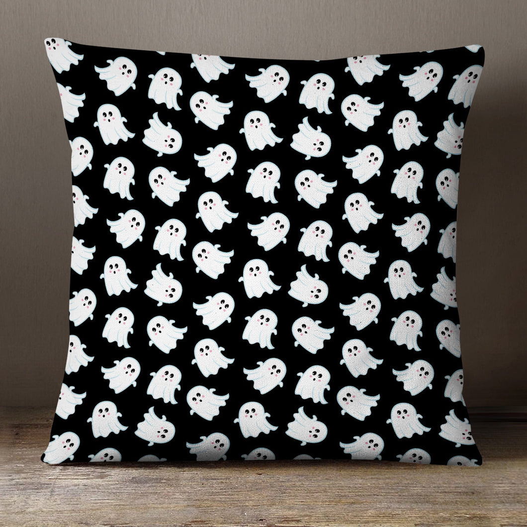 Halloween Ghosts—18x18 Pillow Cover