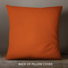 Load image into Gallery viewer, Trick or Treat Gnomes—18x18 Pillow Cover
