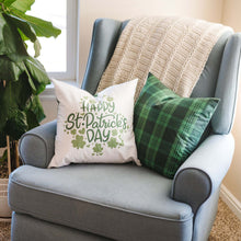 Load image into Gallery viewer, Green Plaid&lt;br&gt;18x18 Pillow Cover
