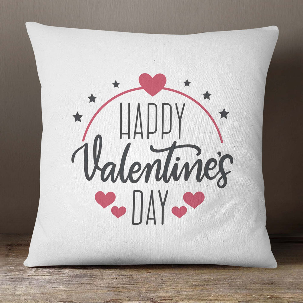 Happy Valentine's Day | 18x18 Pillow Cover