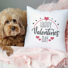 Load image into Gallery viewer, Happy Valentine&#39;s Day | 18x18 Pillow Cover
