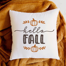 Load image into Gallery viewer, Hello Fall—18x18 Pillow Cover
