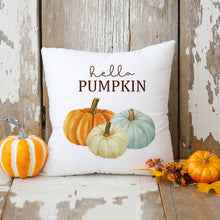 Load image into Gallery viewer, Hello Pumpkin—18x18 Pillow Cover
