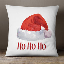 Load image into Gallery viewer, Santa Hat&lt;br&gt;18x18 Pillow Cover
