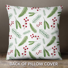 Load image into Gallery viewer, Holly Berry&lt;br&gt;18x18 Pillow Cover
