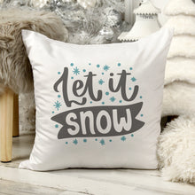 Load image into Gallery viewer, Let It Snow&lt;br&gt;18x18 Pillow Cover
