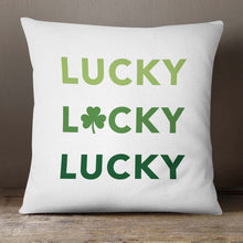 Load image into Gallery viewer, Lucky&lt;br&gt;18x18 Pillow Cover
