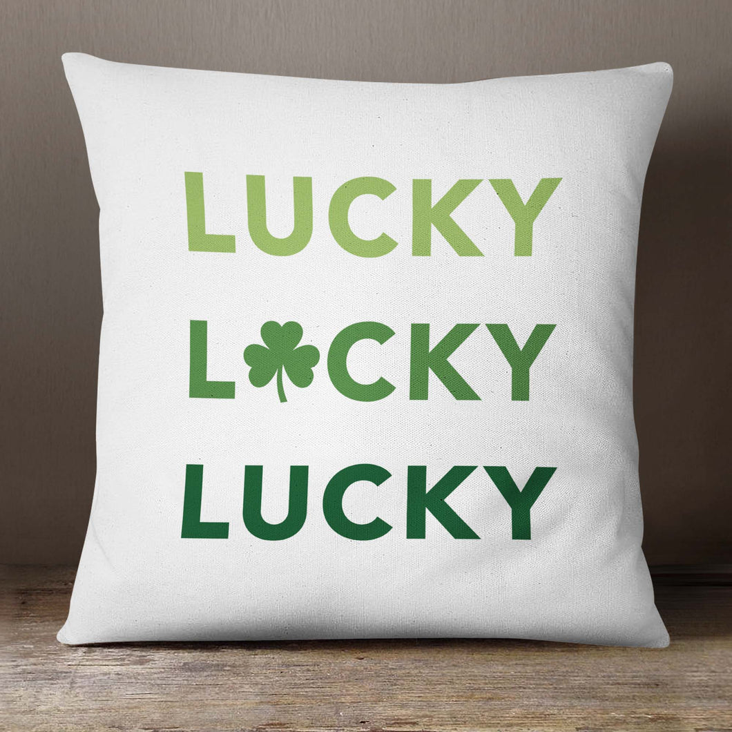 Lucky<br>18x18 Pillow Cover