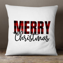 Load image into Gallery viewer, Merry Christmas&lt;br&gt;18x18 Pillow Cover
