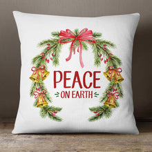 Load image into Gallery viewer, Peace on Earth &lt;br&gt;18x18 Pillow Cover
