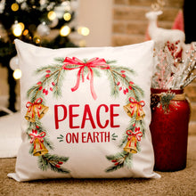 Load image into Gallery viewer, Peace on Earth &lt;br&gt;18x18 Pillow Cover
