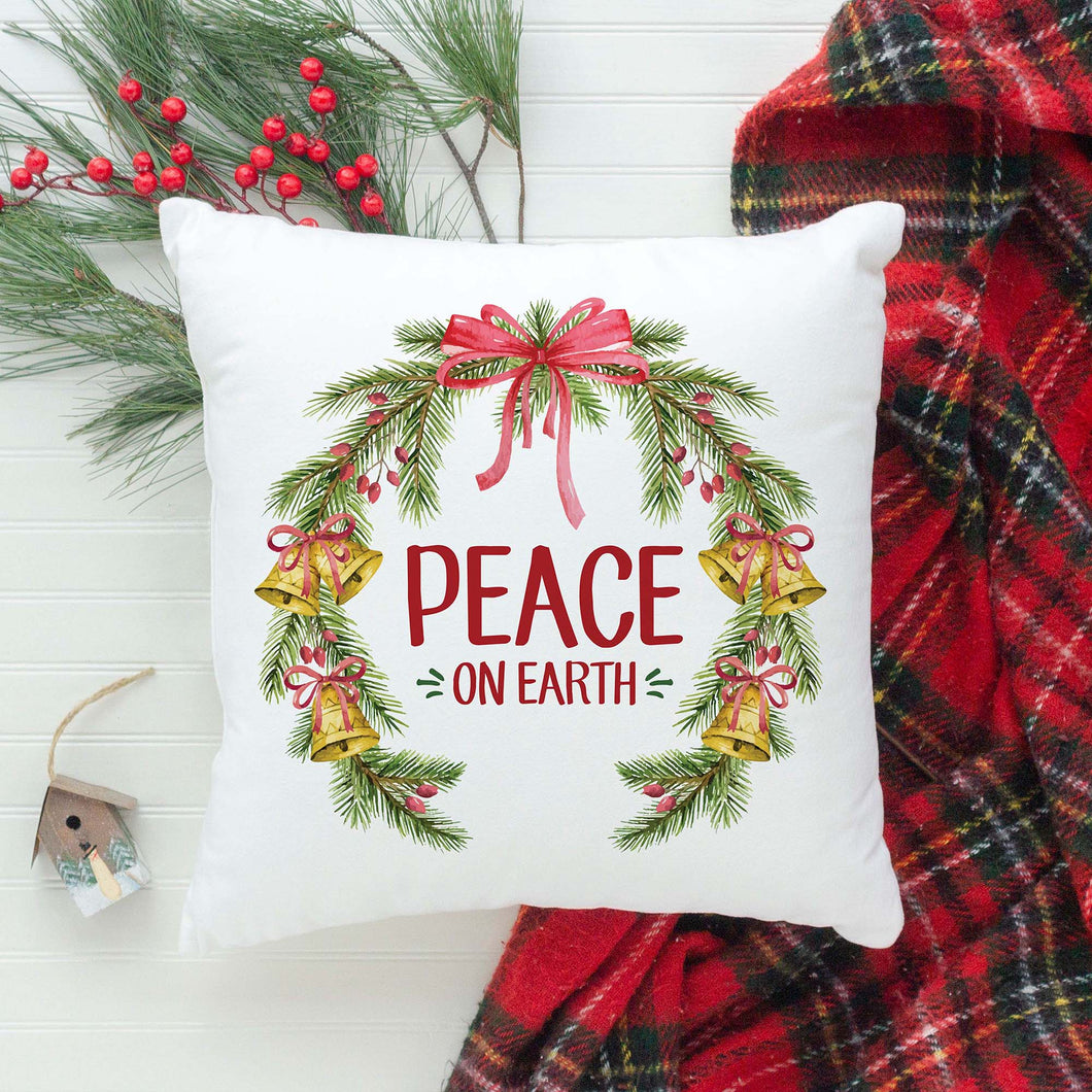 Peace on Earth <br>18x18 Pillow Cover