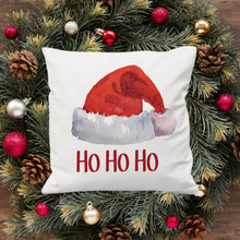 Load image into Gallery viewer, Santa Hat&lt;br&gt;18x18 Pillow Cover
