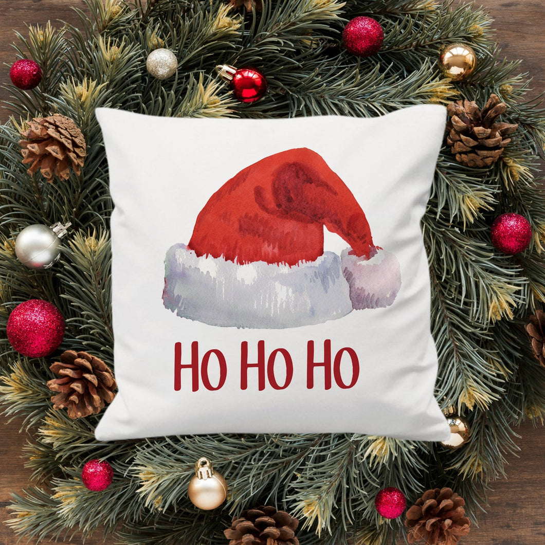 Santa Hat<br>18x18 Pillow Cover