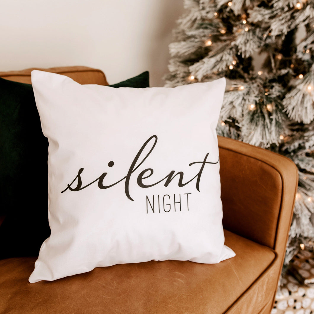 Silent Night<br>18x18 Pillow Cover