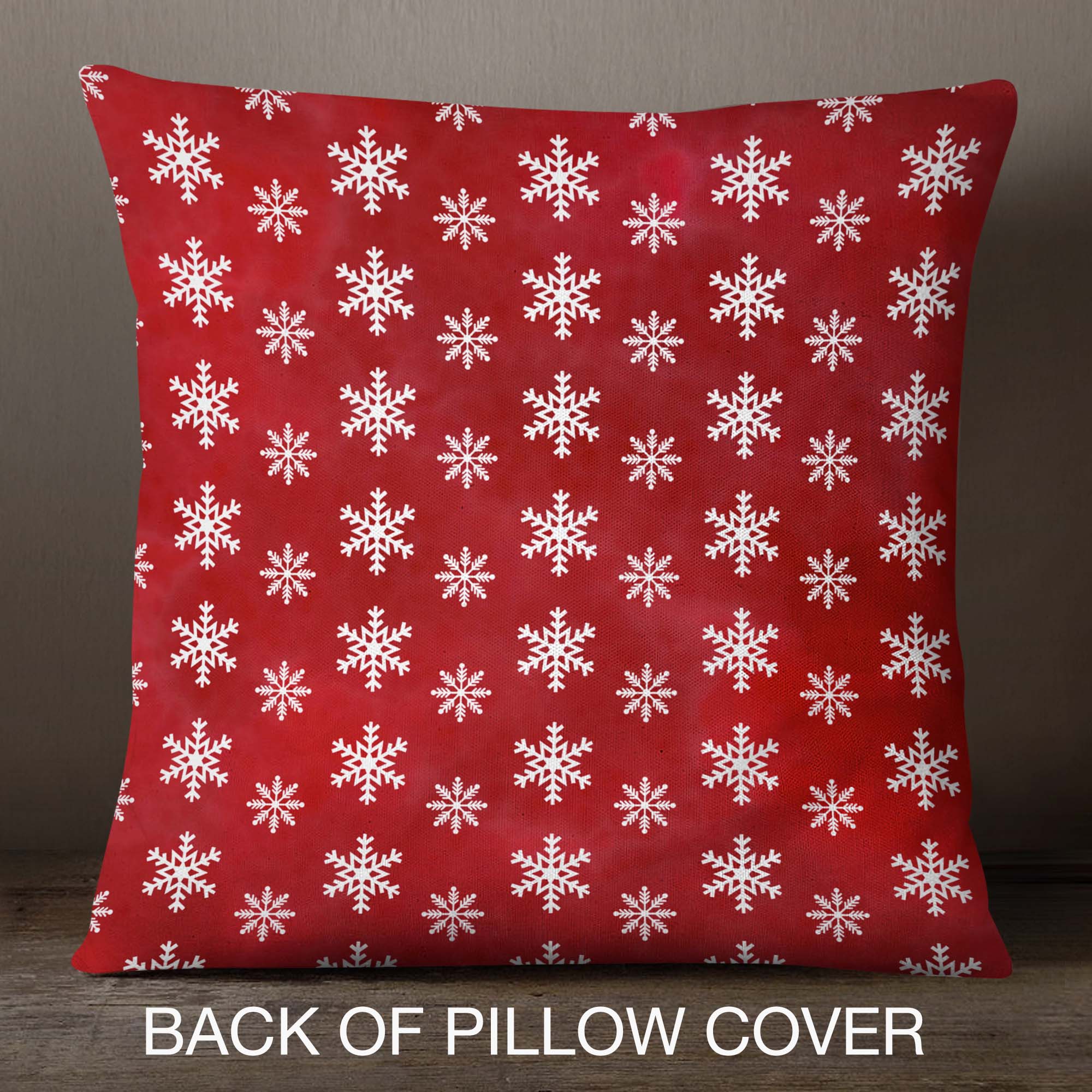 Snowflake Pillow - 18 x 18