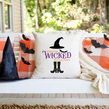 Load image into Gallery viewer, Something Wicked This Way Comes—18x18 Pillow Cover
