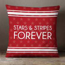 Load image into Gallery viewer, Stars &amp; Stripes | 18x18 Pillow Cover
