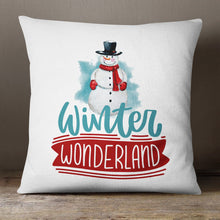 Load image into Gallery viewer, Winter Wonderland&lt;br&gt;18x18 Pillow Cover
